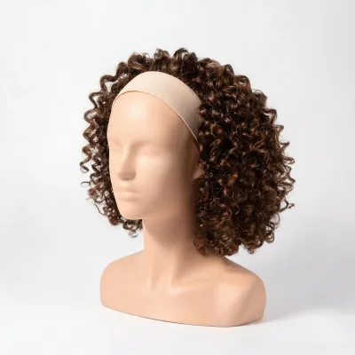 curly headband wig