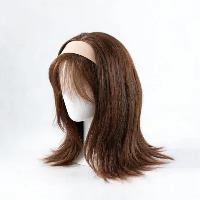 headband wig human hair